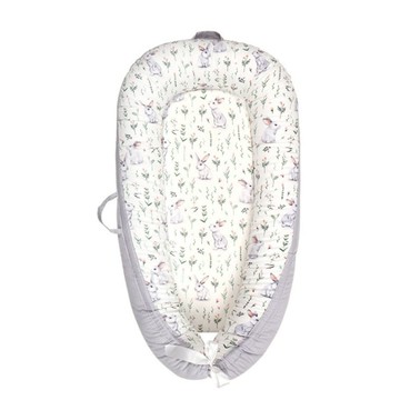 Vanibaby 頂級純棉嬰兒床中床  童話兔  90 x 50cm