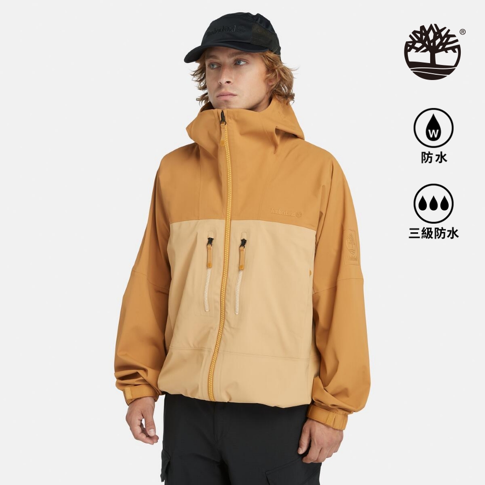 Timberland 男款小麥色防水運動外套|A41SFEW5