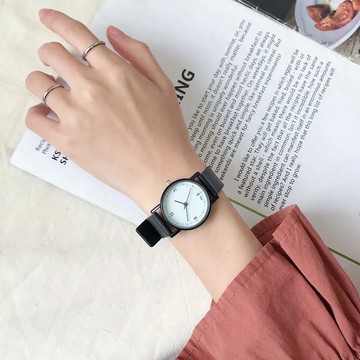 初高中學生考試專用手表女韓版簡約潮流氣質小表盤ins學院風休閑