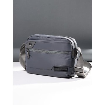 斜挎包男2024新款時尚男士小包單肩包牛津布休閑中年輕便帆布男包