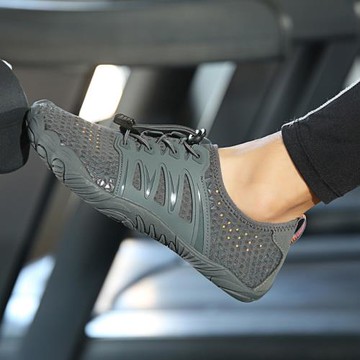 室內健身鞋男女跑步機鞋防滑跳繩鞋減震瑜伽鞋女訓練鞋專用運動鞋