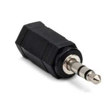 美國HOSA音訊轉接器GMP-500(立體聲TRS母2.5mm轉3.5mm公TRS)耳機轉接頭連接器