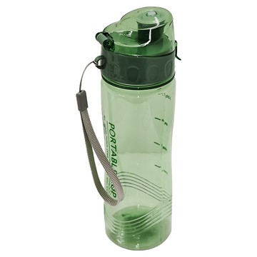 FOREVER 彈蓋式直飲曲線運動水壺 520ml 綠色  1個