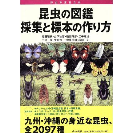 昆虫の図鑑採集と標本の作り方　野山の宝石たち／福田晴夫(著者)