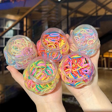 森系迷你小皮筋少女扎頭發頭繩發圈皮套韓版發繩簡約可愛網紅頭飾