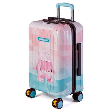 【LUDWIN 路德威】德國設計款20吋行李箱(粉色魔鑽/不破箱新料材質) LG0532074-廠商直送