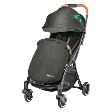 lionelo 瞬收型全配嬰幼兒手推車 Julie One  熱帶綠