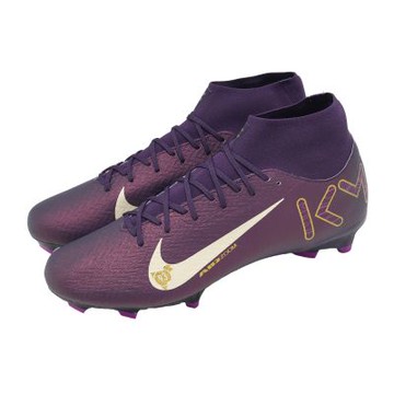 Nike 足球釘鞋 ZM Superfly 10 ACAD KM FG/MG 男鞋 紫 米白 抓地 氣墊 HJ7309-500