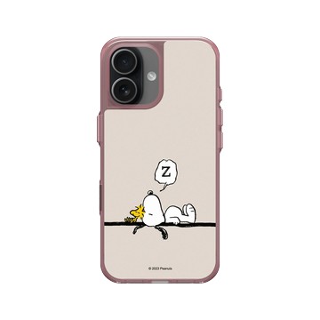 iPhone 17 Clear (相機按鈕) 晶醺玫 - 史努比 Snoopy - Snoopy Take A Nap