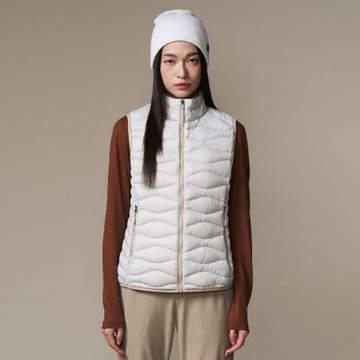 HAKERS 女款 輕量防潑水羽絨背心 | HK24WV201