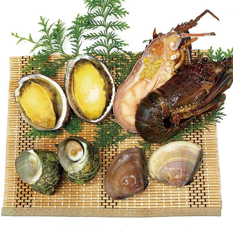 伊勢海老と蒸しあわびのプレミアBBQセット 冷凍魚介類