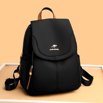 牛津布雙肩包女2025新款時尚百搭書包女士休閑背包通勤簡約旅行包