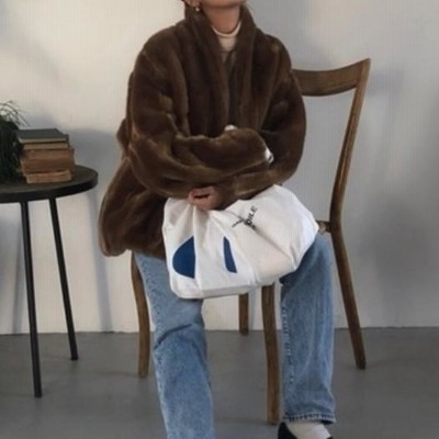 【美品】6 FAKE MINK FUR COAT BEAUTY&YOUTH