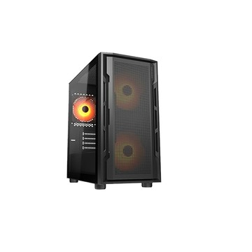 COUGAR UNIFACE MINI RGB 電腦機殼 黑色 支援最高340mm顯卡 機殼