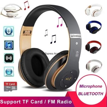 適用Wireless Headphones Noise Cancel Bluetooth Earphone HIFI