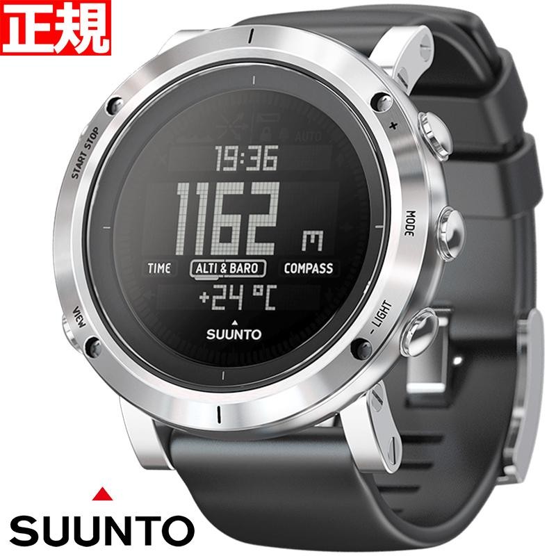 メンズSUUNTO(スント) スントコア ブラッシュドスチール SS020339000