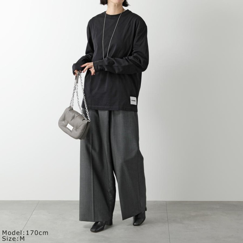JIL SANDER ブラック 長袖カットソー M
