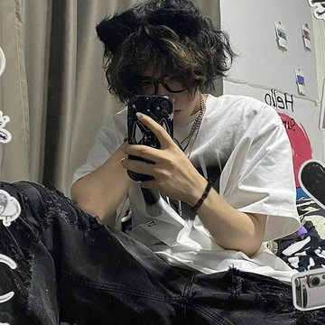 ✨限時下訂✨小众手串男款天然黑曜石串珠男士配饰黑色嘻哈高级感男生珠子手链 手鏈 男款手鏈