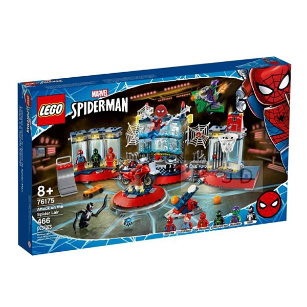 76175【LEGO 樂高積木】Marvel 漫威系列 - 蜘蛛人總部襲擊