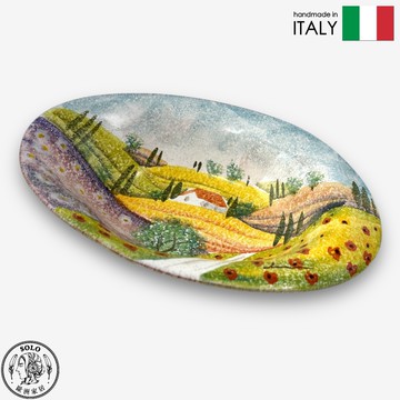 【SOLO歐洲家居】Modigliani 義大利製手工陶 25cm 餐碗 NS曙光系列