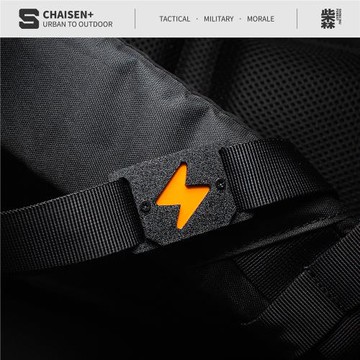 水|火|電|元素屬性molle夜光識別章機能熒光士氣章背包配件徽章