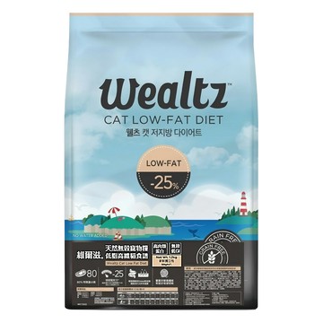 Wealtz 維爾滋 低脂高纖貓食譜 天然無穀寵物糧  1.2kg  1袋  天然無穀