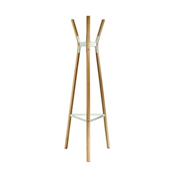 Steelwood Coat Stand 衣帽架（原色櫸木、白）