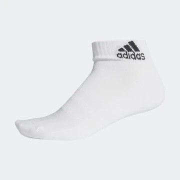 Adidas CUSH ANK 襪子 腳踝襪 腳掌加厚 慢跑 休閒 5入組合 白 DZ9367