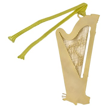 TOYO 精雕書籤 豎琴  1個