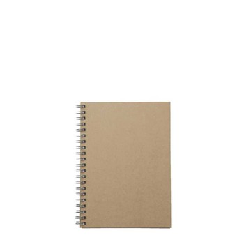 MUJI 雙環筆記本(空白)/80張.B6.米色
