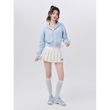 薰風羽毛球服運動短裙夏季透氣速干休閑女百褶短裙熏風K243W-7033