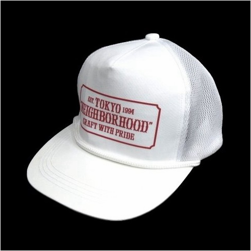 Neighborhood ネイバーフッド メッシュキャップ Bar Shield Ec Cap 171ygnh Ht05 ホワイト 白 帽子 メンズ 中古 中古 通販 Lineポイント最大0 5 Get Lineショッピング