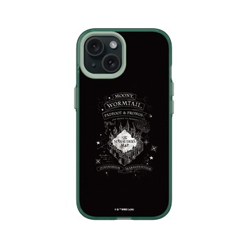 iPhone 15 Clear 憂墨綠 - 哈利波特 Harry Potter - 劫盜地圖