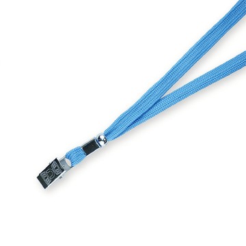 【100入】證件夾掛繩-粉藍款 識別證 學生證 貴賓證 員工證 會員證 掛繩 鍊條 量大優惠