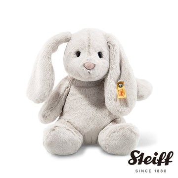 STEIFF德國金耳釦泰迪熊 Hoppie Rabbit兔子 動物王國_黃標 28cm