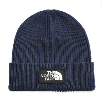 The North Face 北臉 帽子 毛帽 TNF LOGO BOX CUFFED BEANIE 藍 NF0A3FJX8K2