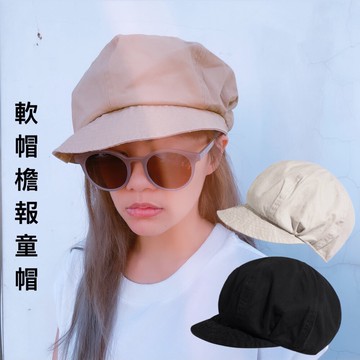 日系百搭薄款報童帽 軟帽檐好攜帶八角帽穿搭畫家帽