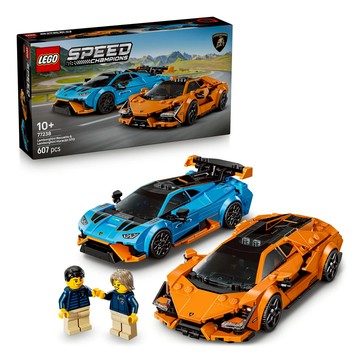 LEGO 77238 Lamborghini Revuelto 和 Huracán STO Lamborghini Revuelto&Huracán STO  1套  藍色 + 橘色