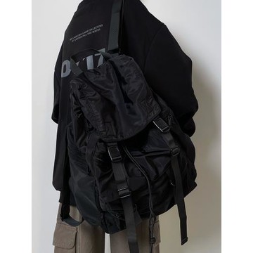 日系書包女生大學生小眾機能背包男士2024新款大容量初中雙肩包男