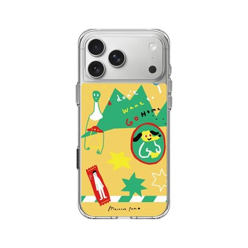 iPhone 17 Pro Max Clear Case（相機按鈕） 透明 - MacaronToe 馬卡龍腳趾 - 爆炸糖果店 Candy Crush