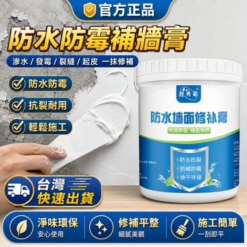 🔥下殺🔥【防水防霉補墻】牆面修補膏 補牆膏 修繕 壁癌 耐磨漆 補土膏  白色膩子膏 內牆塗料 裂縫修復 墻面破損