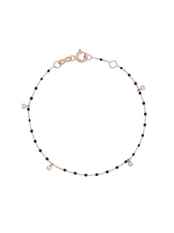 Gigi Clozeau - 18kt gold diamond beaded bracelet - women - Resin/Diamond/18kt Gold - One Size