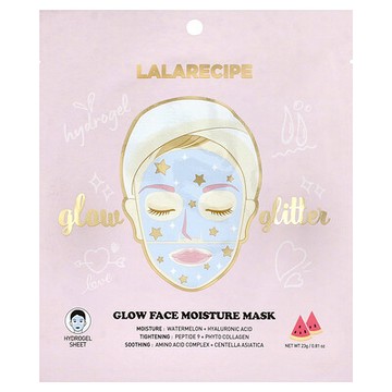 Lalarecipe, 亮澤保濕美容面膜，1 片，0.81 盎司（23 克）