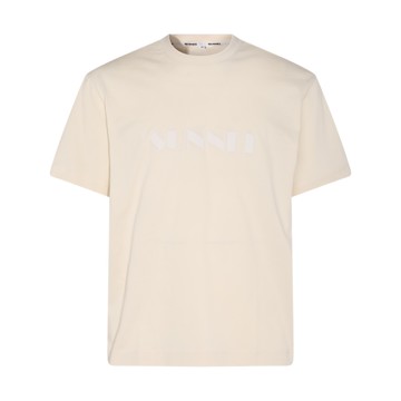 Sunnei - Light Beige Cotton T-shirt