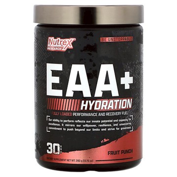 Nutrex Research, EAA+ Hydration，混合水果味，13.76 盎司（390 克）