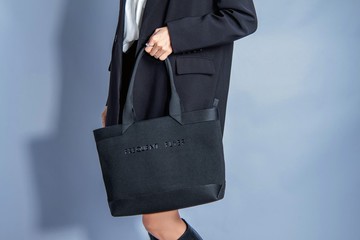 飛行針織托特包 - 中號