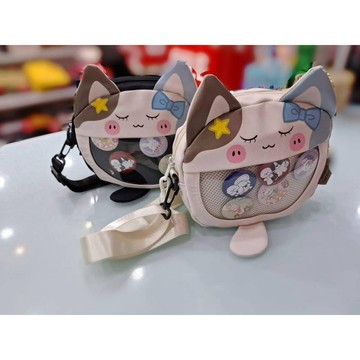 MUCH主幼商場貓咪兒童斜背包