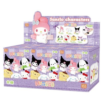 LDCX 靈動創想 sanrio 哈谷谷系列絨毛 LD40487 6個  款式隨機  1套  14cm