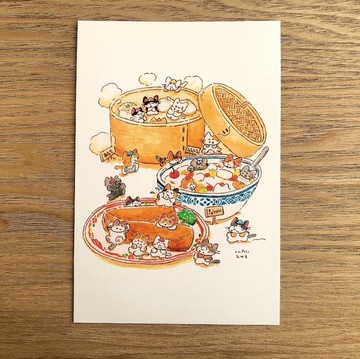 明信片 舒暢中華