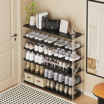 ??快速出貨?? 公司貨 鞋架簡易家用多層經濟型防塵收納鞋柜省空間宿舍門口楠竹小鞋架子